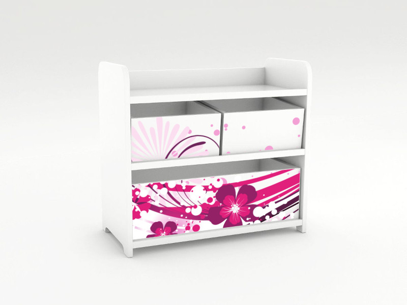 Becks organizér Comfort Flower Pink